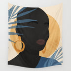 Tropical Girl 25 Wall Tapestry Gallery Image 4