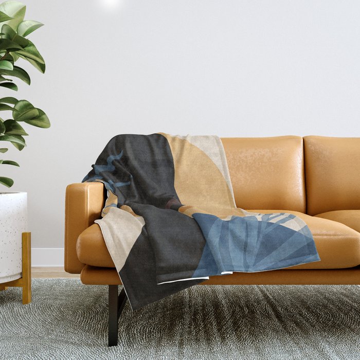 Tropical Girl 25 Throw Blanket Gallery Image 1