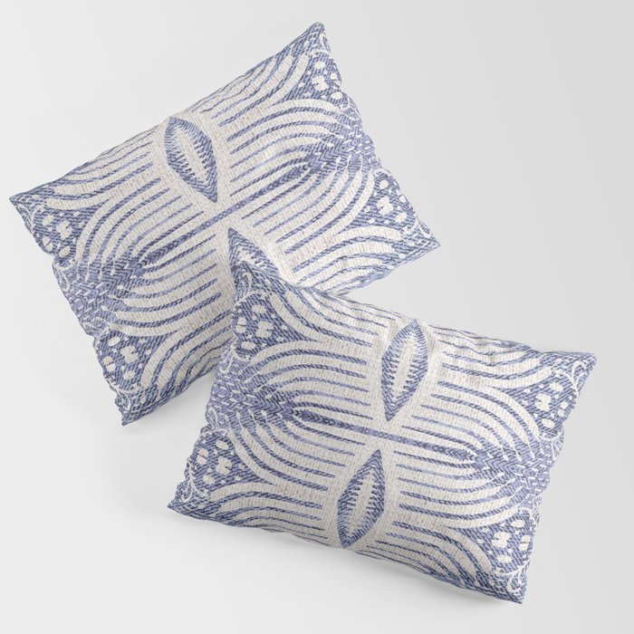 FRENCH LINEN TRIBAL IKAT Pillow Sham Gallery Image 3