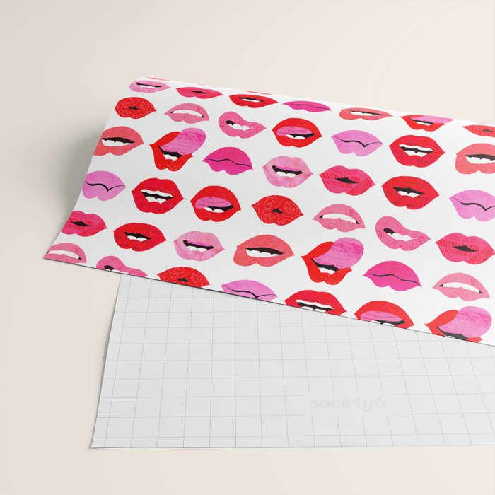 Lips of Love Wrapping Paper Gallery Image 2