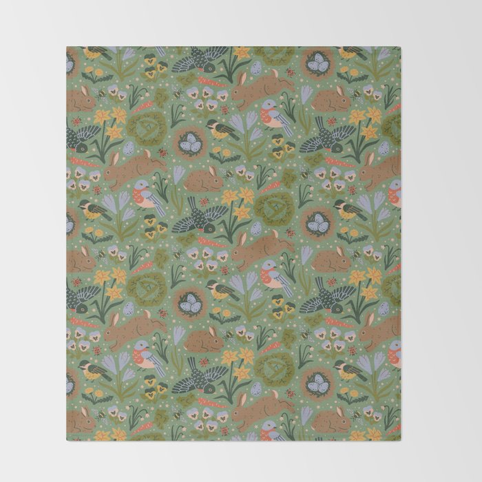 Springtime Throw Blanket Gallery Image 2