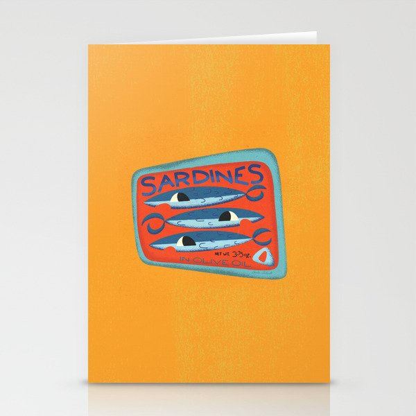 Sardines Stationery Card Gallery Image 2