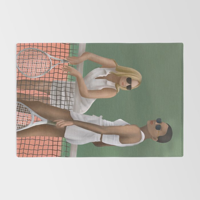Elegance on the Court Rug Gallery Image 2