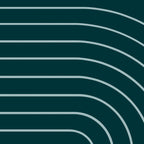 Minimal Arch XXXVIII Dark Teal Green Modern Geometric Lines Coffee Mug Gallery Image 2