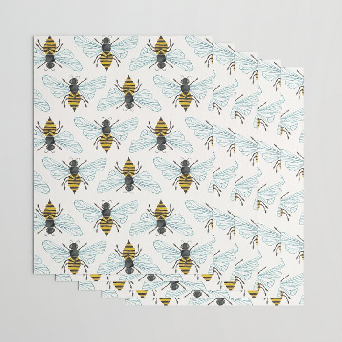 Honey Bee Wrapping Paper Gallery Image 3