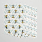 Honey Bee Wrapping Paper Gallery Image 3