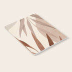 Minimal Abstract Art Tropical Leaf Notebook Gallery Image 2