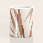 Minimal Abstract Art Tropical Leaf Coffee Mug Gallery Image 4