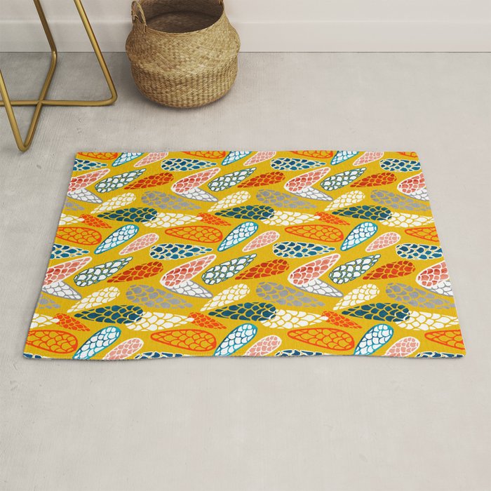 Colored Cone pattern Rug Gallery Image 1