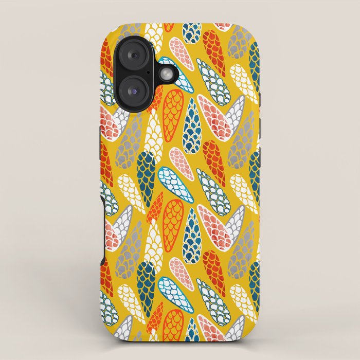 Colored Cone pattern iPhone Case Gallery Image 1
