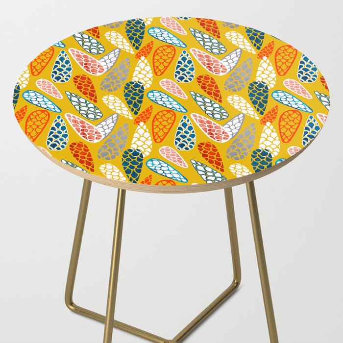 Colored Cone pattern Side Table Gallery Image 2