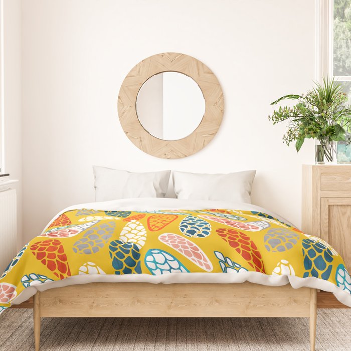 Colored Cone pattern Duvet Cover Gallery Image 3