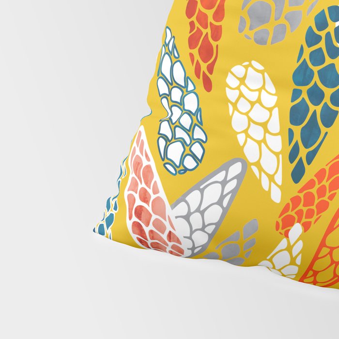 Colored Cone pattern Pillow Sham Gallery Image 4