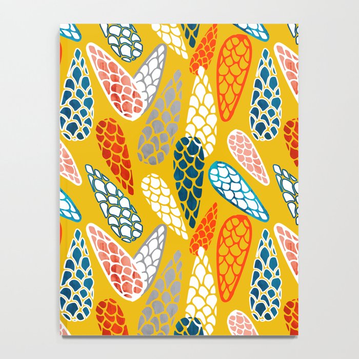 Colored Cone pattern Notebook Gallery Image 4