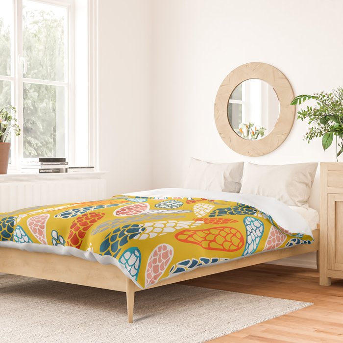 Colored Cone pattern Duvet Cover Gallery Image 2