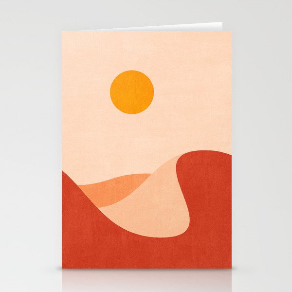 LANDSHAPES - Desert - day Stationery Card Gallery Image 1