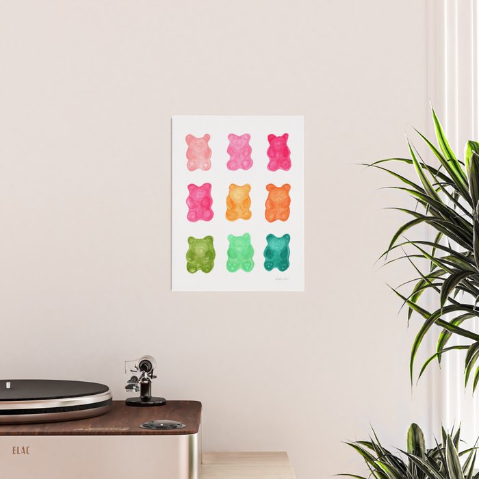 Gummy Bears Colorful Candy Poster Gallery Image 2