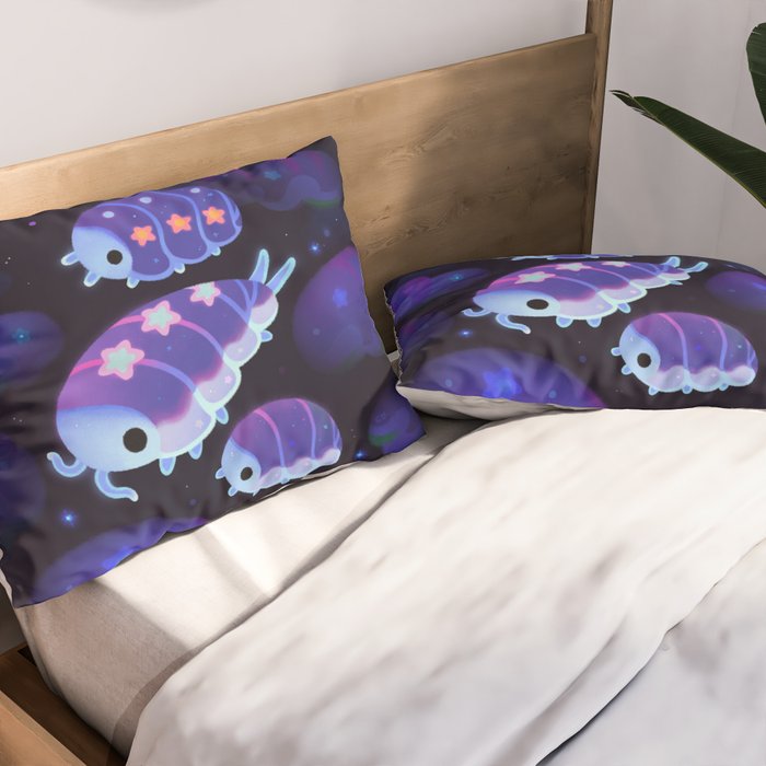 Cloud isopod - Starry night Pillow Sham Gallery Image 2