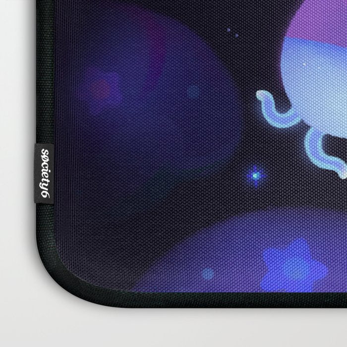 Cloud isopod - Starry night Laptop Sleeve Gallery Image 3