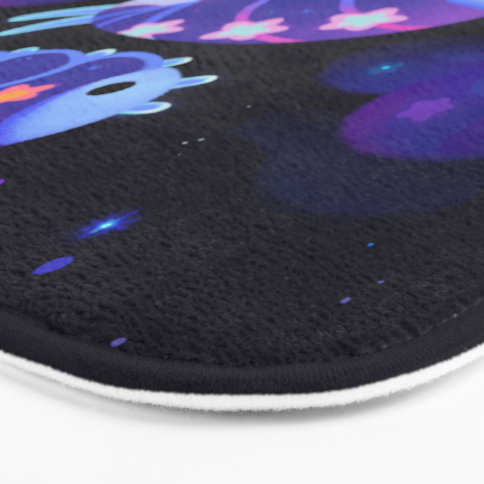 Cloud isopod - Starry night Bath Mat Gallery Image 3