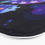 Cloud isopod - Starry night Bath Mat Gallery Image 3