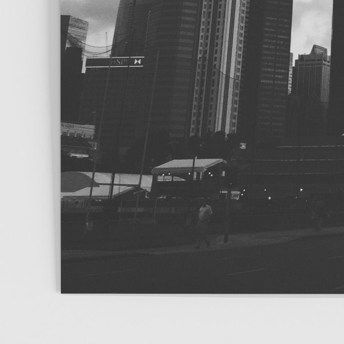 LION CITY || black and white architecture photography || SINGAPORE Poster Gallery Image 3