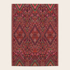 Vibrant Moroccan Kilim Pattern Poster Gallery Image 4