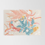 Birds and Plants Rug Gallery Image 2