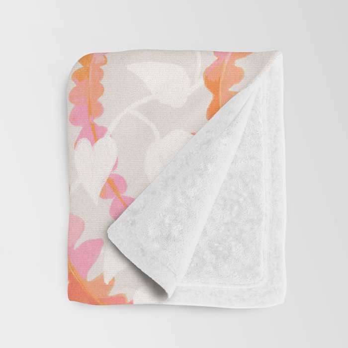 Birds and Plants Throw Blanket Gallery Image 3