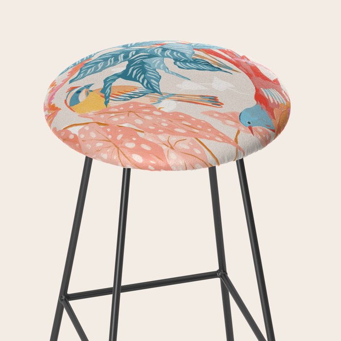 Birds and Plants Stool Gallery Image 2