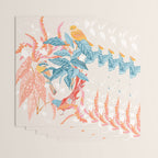 Birds and Plants Wrapping Paper Gallery Image 3