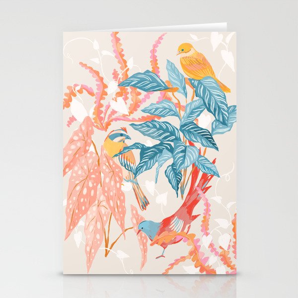 Birds and Plants Stationery Card Gallery Image 2