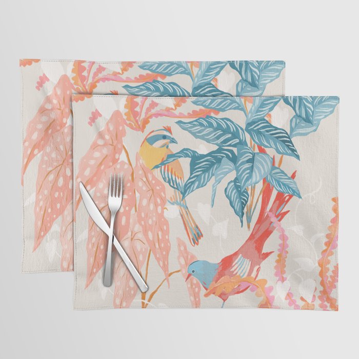 Birds and Plants Placemat Gallery Image 1
