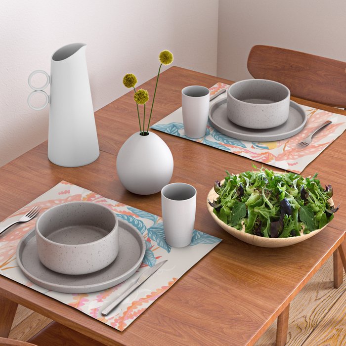 Birds and Plants Placemat Gallery Image 2