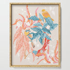 Birds and Plants Serving Tray Gallery Image 1