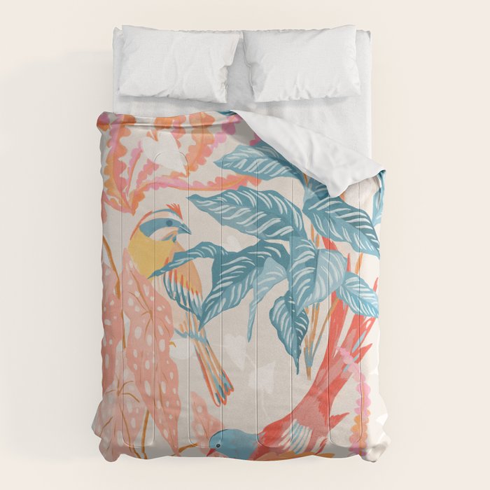 Birds and Plants Comforter Gallery Image 6