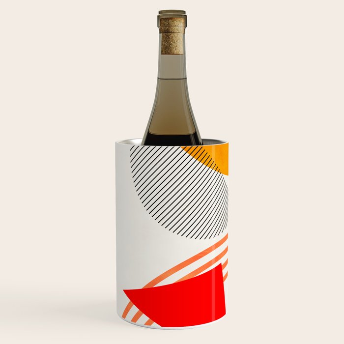 mid century geometry 2021 9 Wine Chiller Gallery Image 2