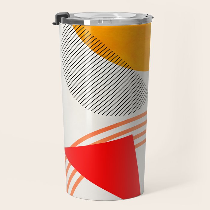 mid century geometry 2021 9 Travel Mug Gallery Image 3