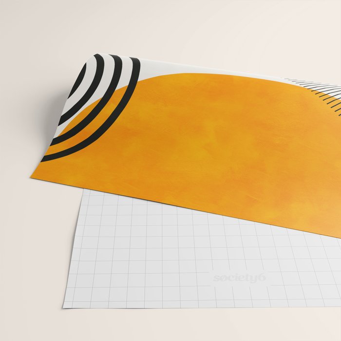 mid century geometry 2021 9 Wrapping Paper Gallery Image 2