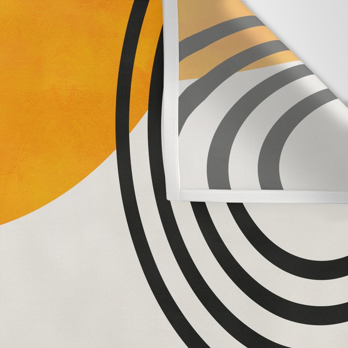 mid century geometry 2021 9 Wall Tapestry Gallery Image 3