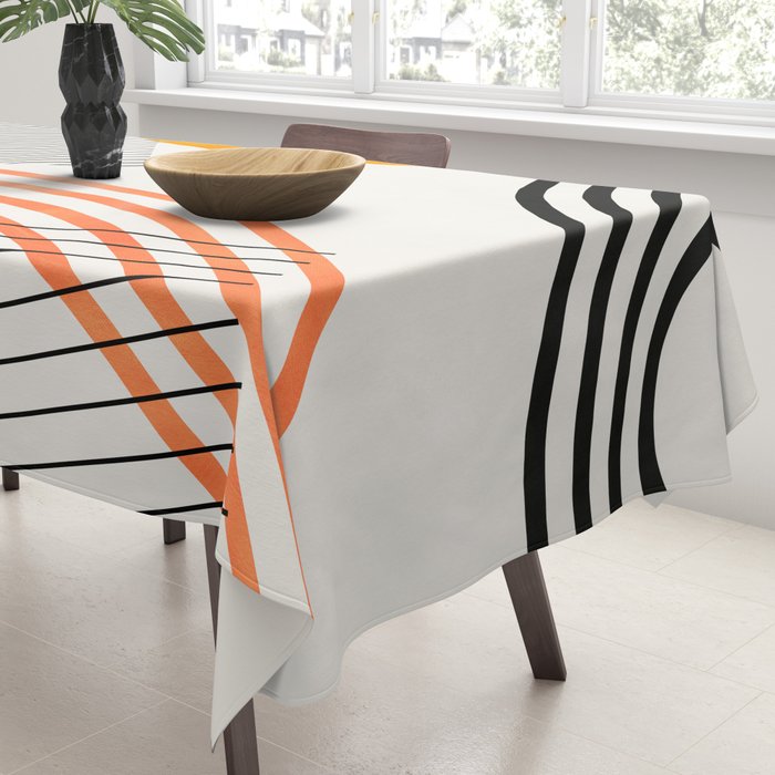 mid century geometry 2021 9 Tablecloth Gallery Image 3