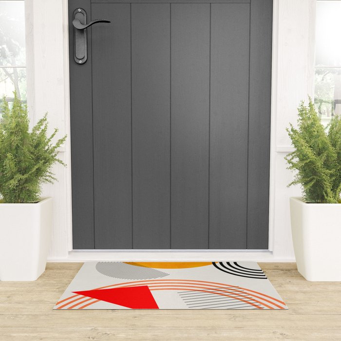mid century geometry 2021 9 Welcome Mat Gallery Image 3