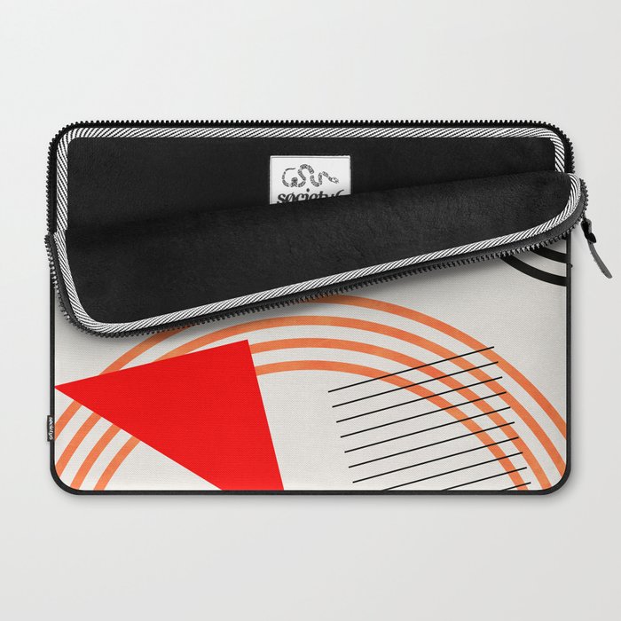 mid century geometry 2021 9 Laptop Sleeve Gallery Image 2