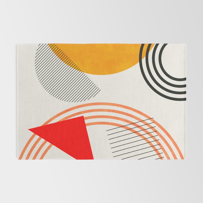 mid century geometry 2021 9 Rug Gallery Image 2