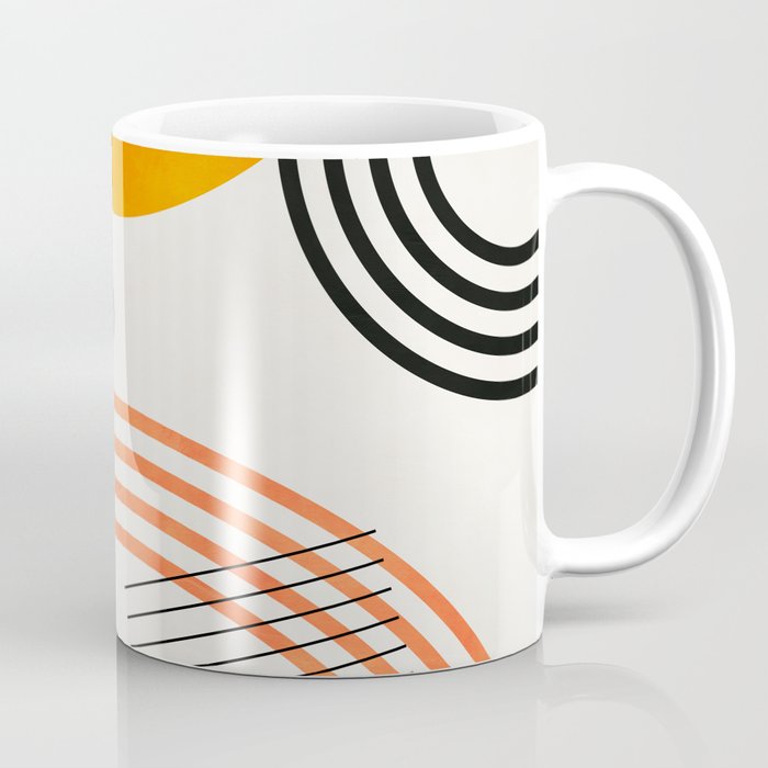 mid century geometry 2021 9 Coffee Mug Gallery Image 1