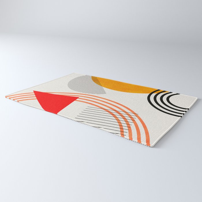 mid century geometry 2021 9 Rug Gallery Image 3