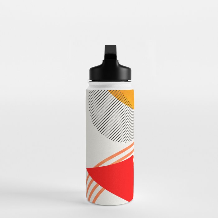 mid century geometry 2021 9 Water Bottle Gallery Image 3