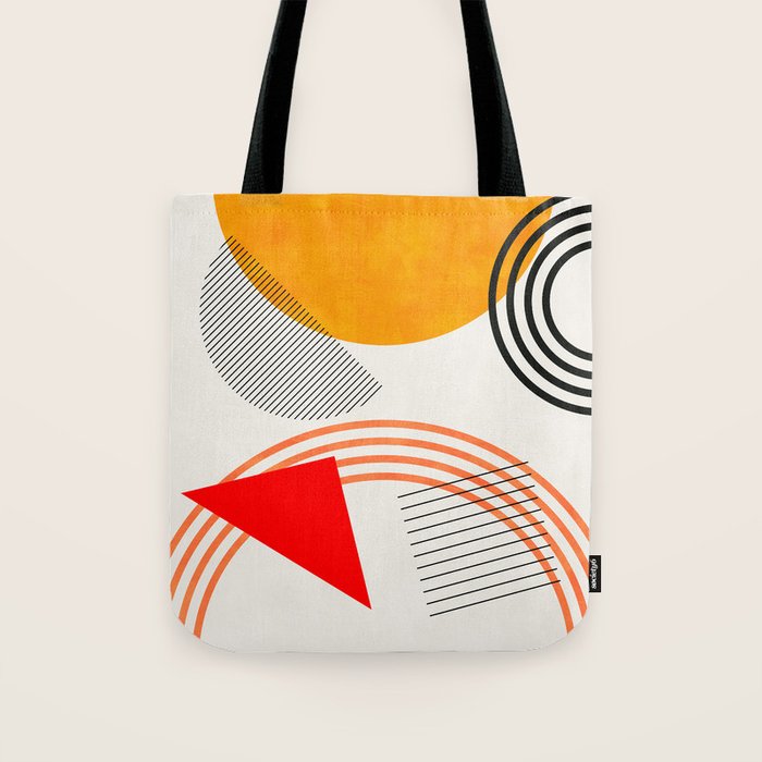 mid century geometry 2021 9 Tote Bag Gallery Image 1