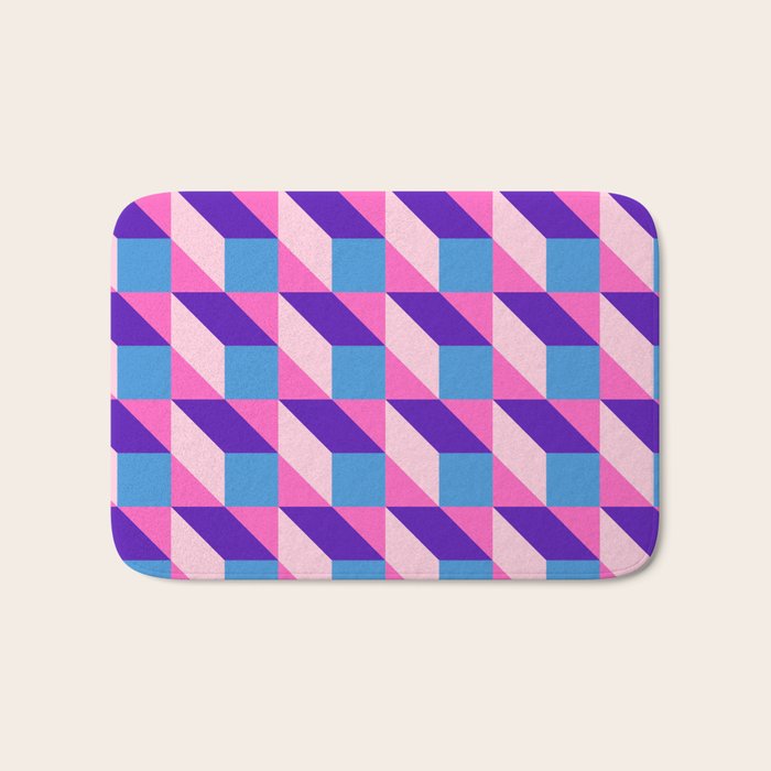 Geometric 01B Bath Mat Gallery Image 1
