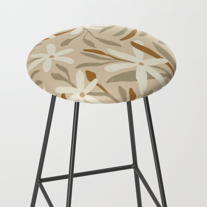 Pastel Wildflowers Stool Gallery Image 2